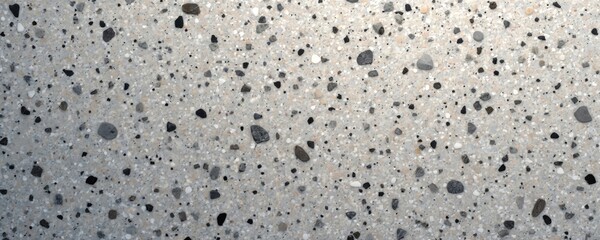 Seamless terrazzo floor pattern of marble stone, concrete textured surface. Decoration for interior, exterior, print on tile, abstract background. Consists gravel quartz granite mosaic. Vintage