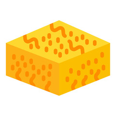 Baklava Vector Design Icon Style