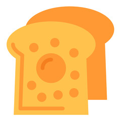 French Toast Vector Design Icon Style