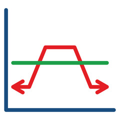 Iron Condor Vector Design Icon Style