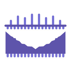Market Depth Vector Design Icon Style