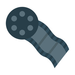 Film Reel Vector Design Icon Style