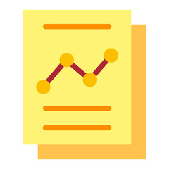 Reporting Vector Design Icon Style