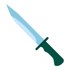 Bayonet Vector Design Icon Style