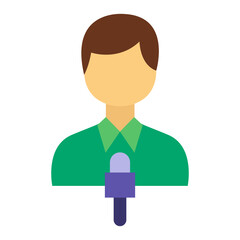 Journalism Vector Design Icon Style