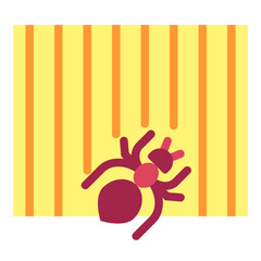 Fly Paper Vector Design Icon Style