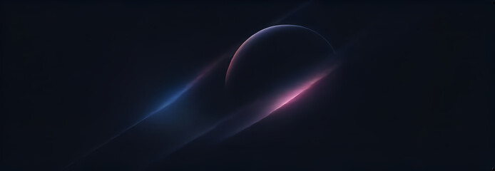 illustrazione sfondo con elementi astratti e motivi geometrici a tema surreale