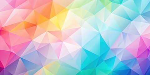 Fototapeta premium Pastel Geometric Abstract Background: Soft Shapes & Hues