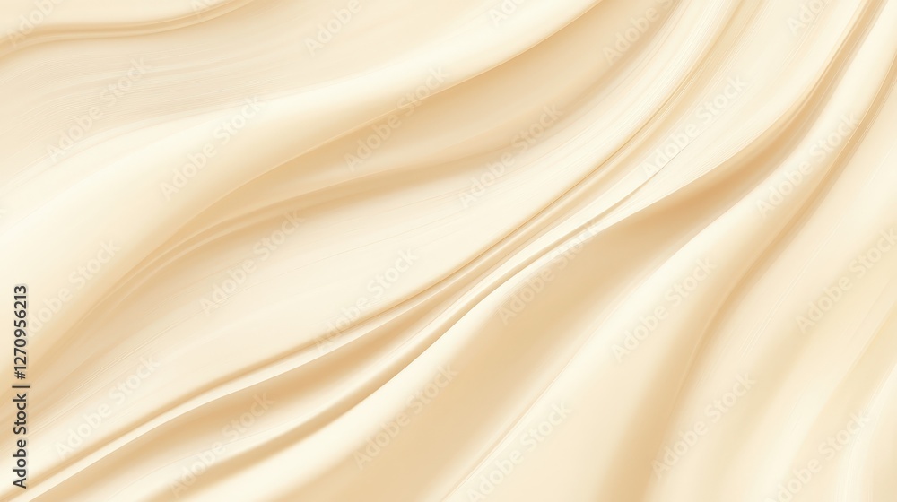 Poster a smooth, light beige background with soft gradient shading, creating a serene and minimalistic atmo