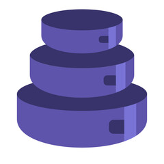 Bakeware Vector Design Icon Style