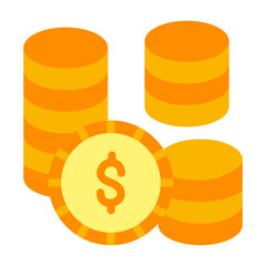 Coins Vector Design Icon Style