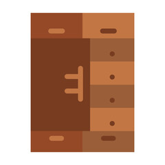Closet Vector Design Icon Style