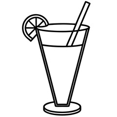 Cocktail Glass Vector Art