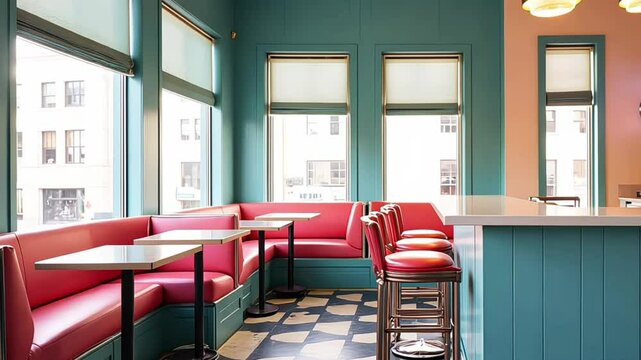 Cozy and Modern Caf&eacute; Interior