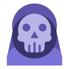 Grim Reaper Vector Design Icon Style