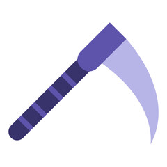 Reaper Scythe Vector Design Icon Style