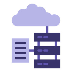 Big Data Vector Design Icon Style