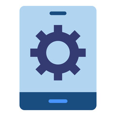 Mobile App Vector Design Icon Style