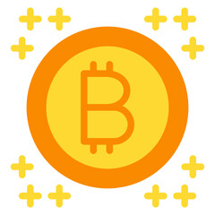 Digital Currency Vector Design Icon Style