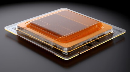 A digital render showcasing the innovative advancements in solid state battery technology highlighting its potential to revolutionize energy storage solutions for a sustainable future