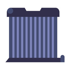 Radiator Vector Design Icon Style
