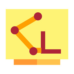 Drafting Machine Vector Design Icon Style