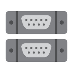 Port Vector Design Icon Style