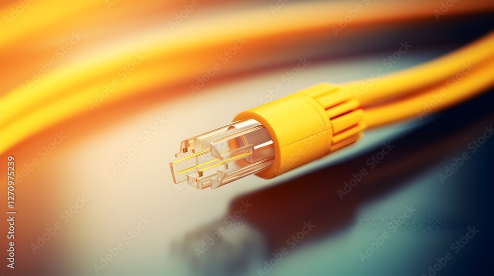 Poster intricate enterprise level internet cable systems enabling robust high speed connectivity and seamle