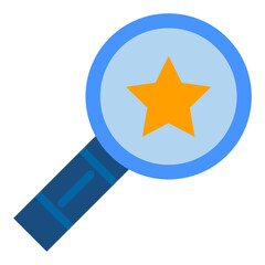 Sourcing Star Vector Design Icon Style