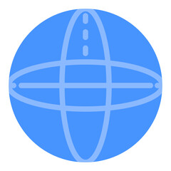 Supplier Sphere Vector Design Icon Style