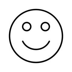 Fototapeta premium Smiley Face Vector Icon