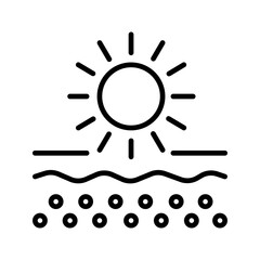 Sun Vector Icon