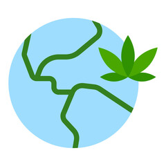 High Hemisphere Vector Design Icon Style