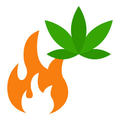 Bliss Blaze Vector Design Icon Style