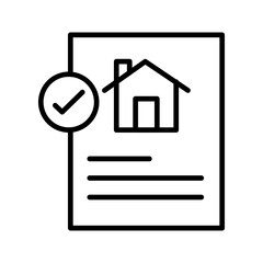 Rental Agreement Vector Icon