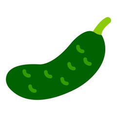 Cucumber Vector Design Icon Style