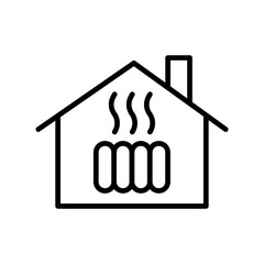 Heating System Vector Icon