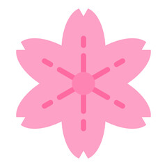 Sakura Spree Vector Design Icon Style