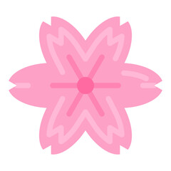 Sakura Sorbet Vector Design Icon Style