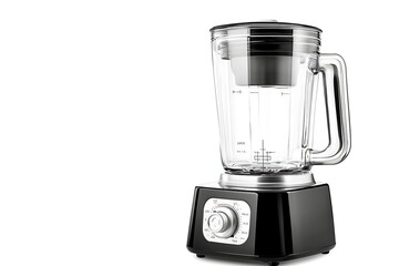 Modern blender, isolated, kitchen appliance, ready to blend