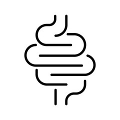 Obraz premium Digestive System Vector Icon