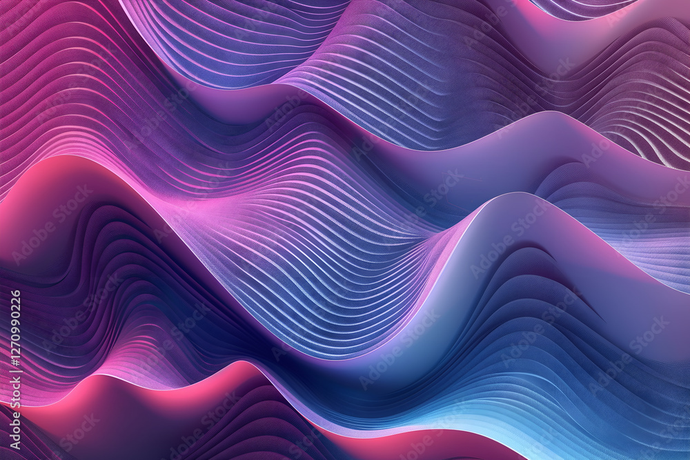 Poster gradient linear waves