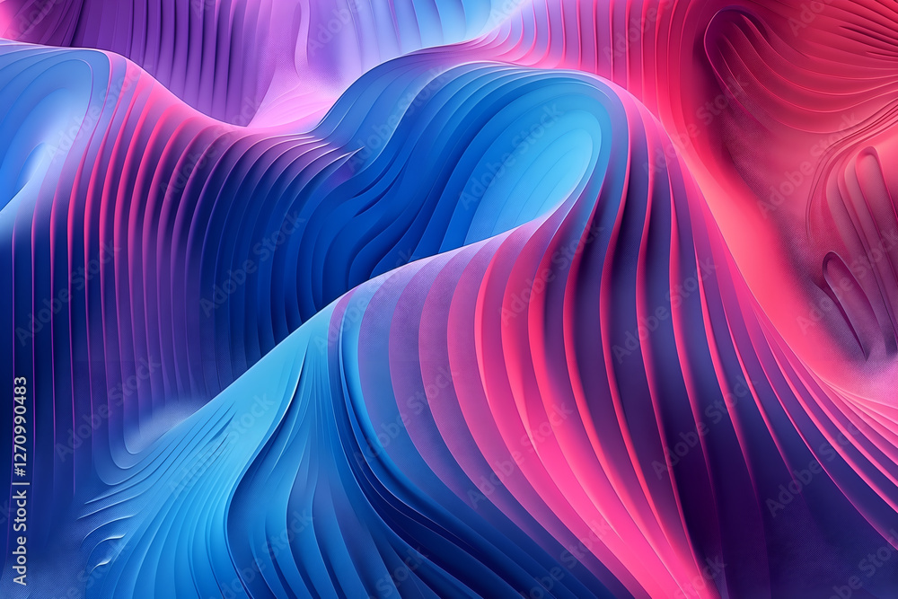 Poster gradient linear waves
