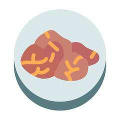 Ossobuco Vector Design Icon Style