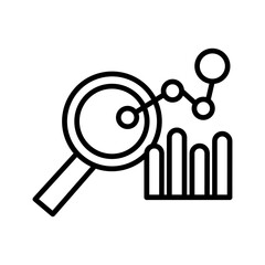 Social Analytics Vector Icon