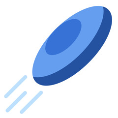 Frisbee Vector Design Icon Style