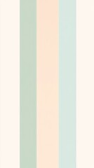 Fototapeta premium Vertical stripes of white, sage green, peach, and light blue.