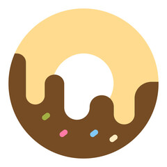 Donut Vector Design Icon Style