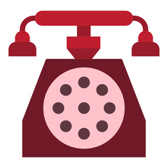 Retro Phone Vector Design Icon Style