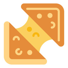 Grilled Cheese Vector Design Icon Style